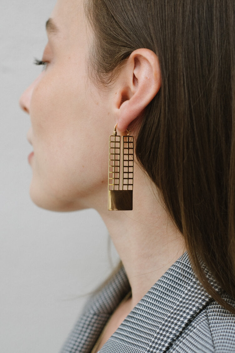 Petrina Gold Earrings