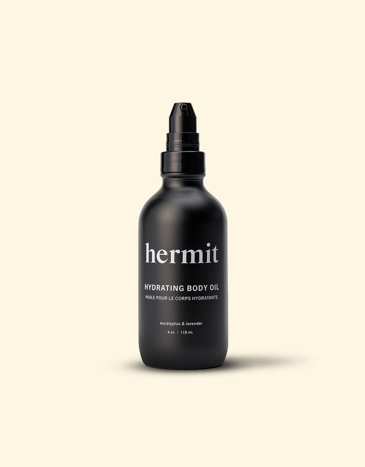 Hermit Hydrating Body Oil - Eucalyptus & Lavender