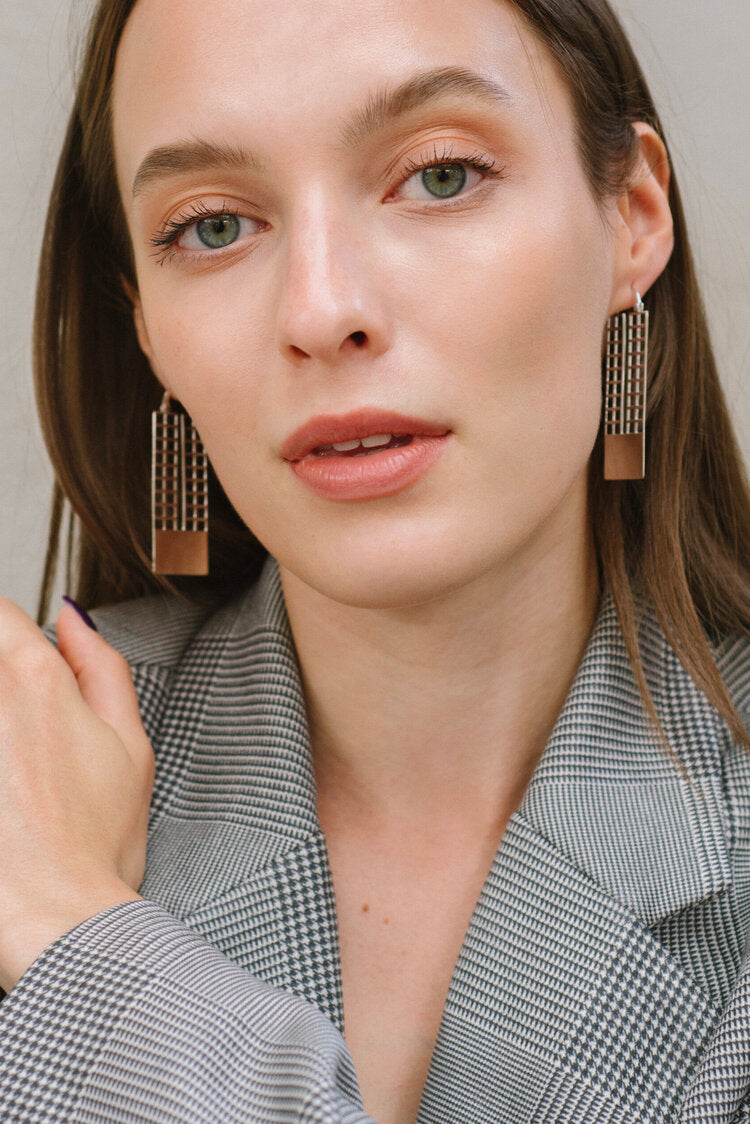 Petrina Silver Earrings